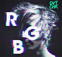 高品质RGB信号故障PSD模板(12种效果/含高清视频教程)：RGB / Glitch Photo FX